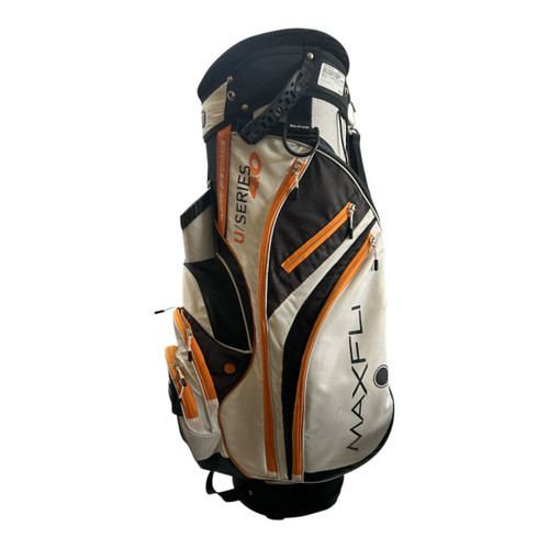 Vist Large View of Product Image Which is Used Maxfli U SERIES 4.0 Mens Stand Bag Orange
