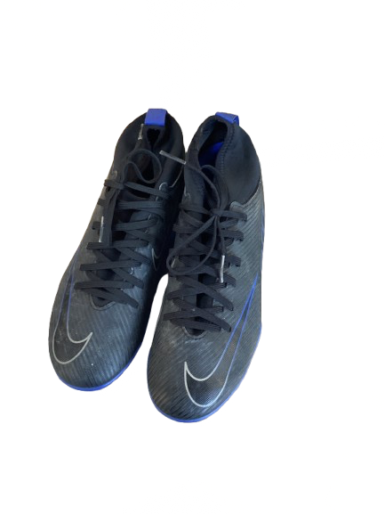 Vist Large View of Product Image Which is Used Nike Soccer Cleats Black Junior 03.5