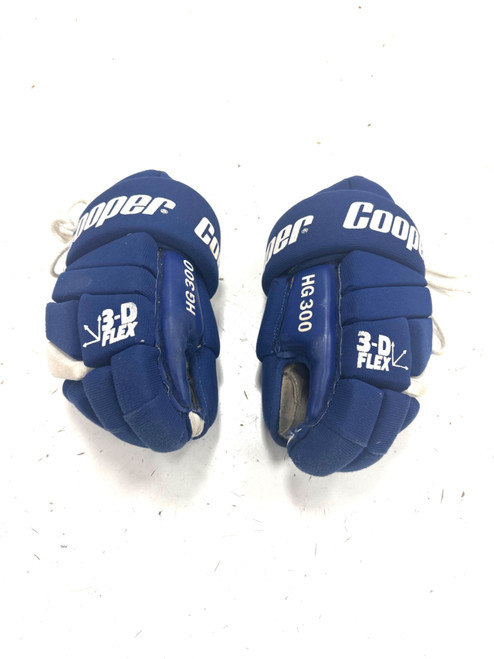 Vist Large View of Product Image Which is Used Cooper HG300 Junior Gloves Navy Blue 12"