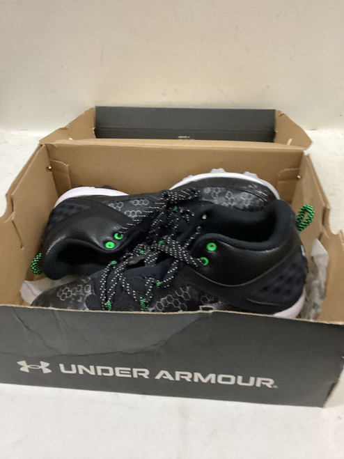 Vist Large View of Product Image Which is Used Under Armour OUT OF HERE BH BB/SB Cleats Black Senior 9