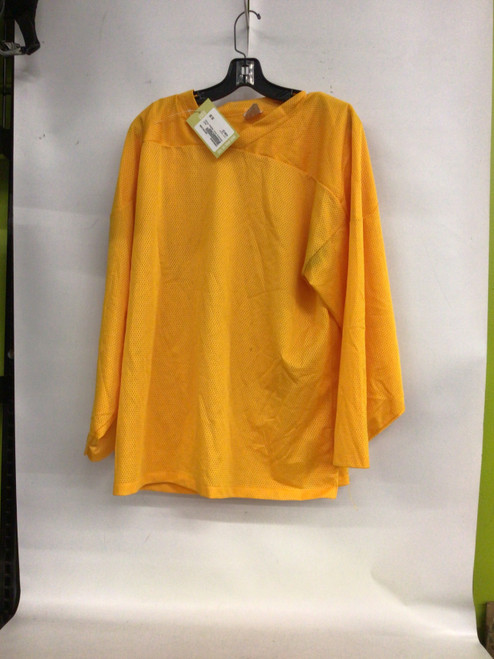 Vist Large View of Product Image Which is Used Hockey Practice Jersey Yellow LG