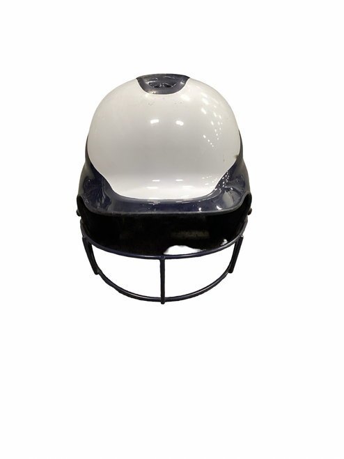 Vist Large View of Product Image Which is Used RIP-IT BATTING HELMET Batting Helmet w/Mask Navy Blue MD