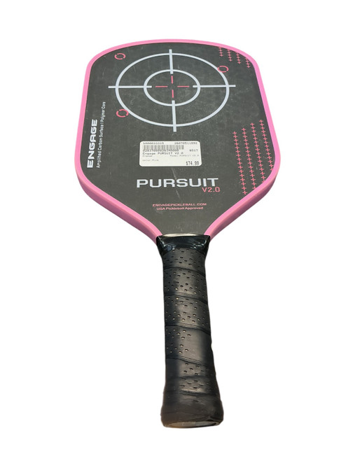 Vist Large View of Product Image Which is Used Engage PURSUIT V2.0 Pickleball Racquet Pink