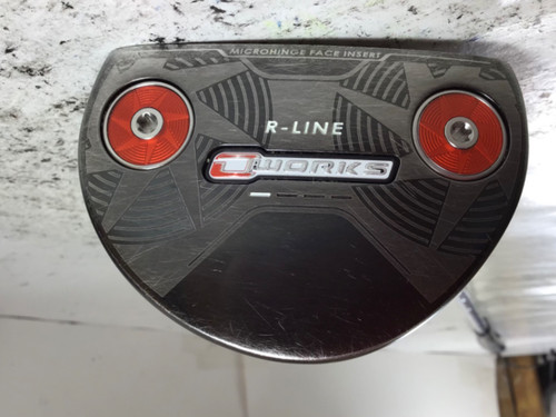 Vist Large View of Product Image Which is Used Odyssey O WORKS R-LINE Mens Putter RH