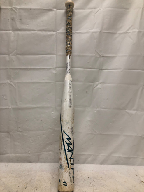 Vist Large View of Product Image Which is Used Rawlings MANTRA RFP3M11 BB/SB Fastpitch Bat 33"