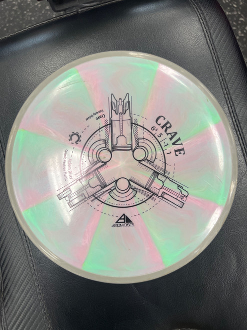 Vist Large View of Product Image Which is Used Axiom COSMIC NEUTRON CRAVE Disc Golf Driver None