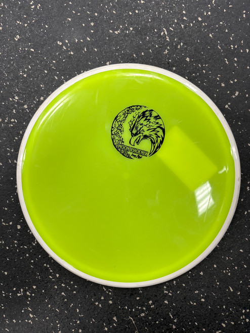 Vist Large View of Product Image Which is Used Axiom BALANCE GYRO SIMONLINE Disc Golf Mid Range Yellow
