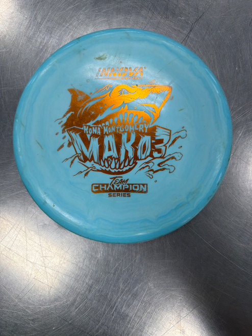 Vist Large View of Product Image Which is Used Innova MAKO3 TEAM CHAMPION KONA Disc Golf Mid Range None