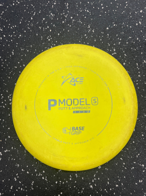 Vist Large View of Product Image Which is Used Prodigy Disc ACE LINE P MODEL S Disc Golf Putter Yellow