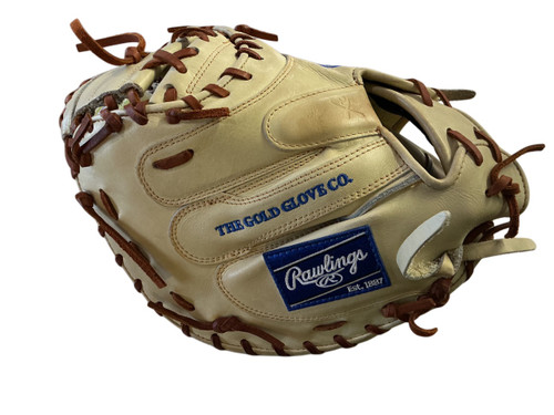 Vist Large View of Product Image Which is Used Rawlings HEART OF THE HIDE PRORCM41C Baseball Catchers RH Throw Tan 34"