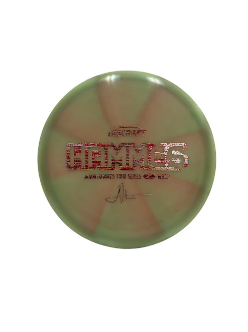 Vist Large View of Product Image Which is Used Discraft Tour Series Adam Hammes Wasp 178g Disc Golf Mid Range Green
