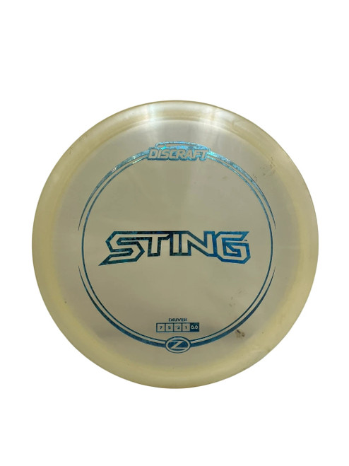 Vist Large View of Product Image Which is Used Discraft Z Sting 175g Disc Golf Driver White 