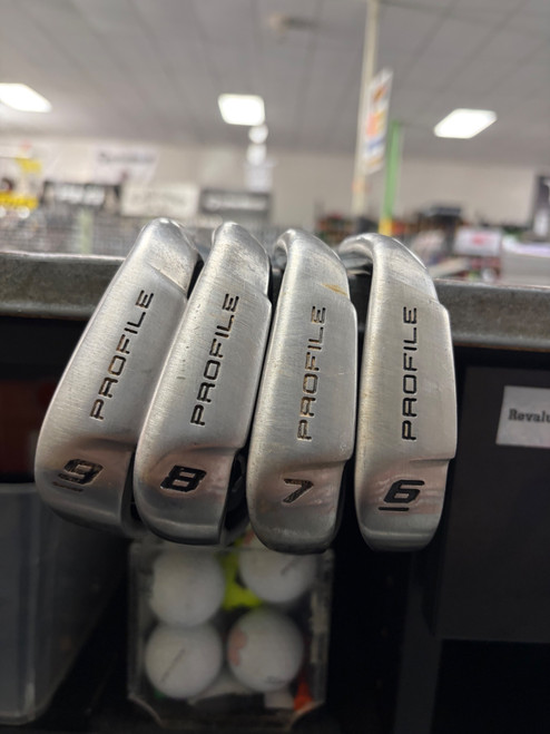 Vist Large View of Product Image Which is Used Wilson PROFILE SGI Mens Iron Set RH 6I-9I