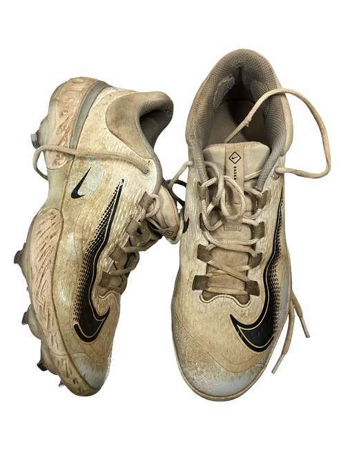 Vist Large View of Product Image Which is Used Nike REACT BB/SB Cleats White Senior 10