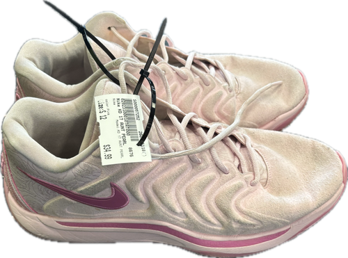 Vist Large View of Product Image Which is Used Nike KD 17 AUNT PEARL Basketball Shoes M Pink Senior 12