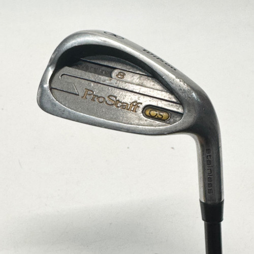 Vist Large View of Product Image Which is Used Wilson PRO STAFF OS Jr Individual Iron RH 8 Iron