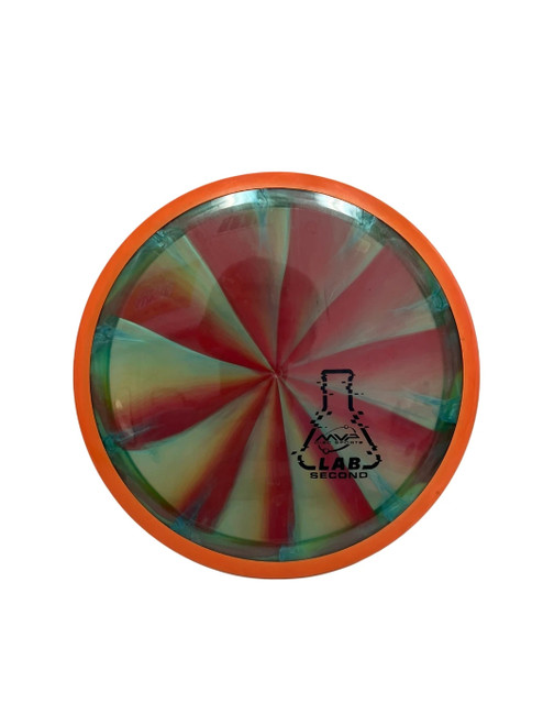 Vist Large View of Product Image Which is Used Axiom Gyro Insanity 174g Disc Golf Driver Red 
