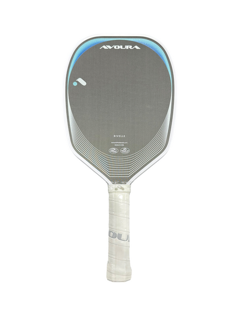Vist Large View of Product Image Which is Used AVOURA RIVELLE Pickleball Racquet Grey