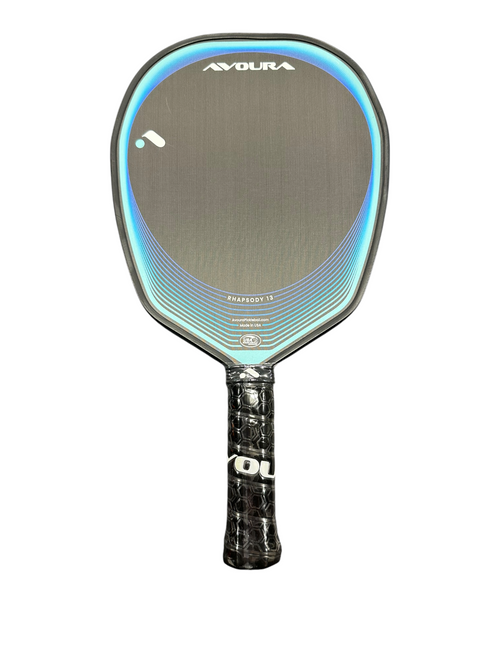Vist Large View of Product Image Which is Used AVOURA RHAPSODY 13 Pickleball Racquet Black