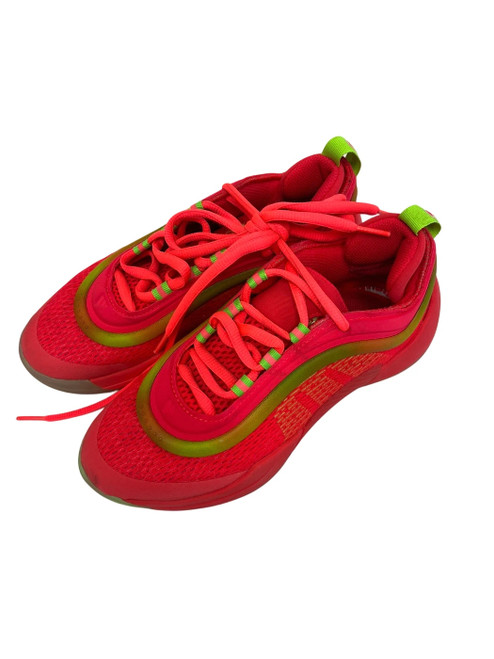 Vist Large View of Product Image Which is Used Adidas Don Issue Haribo Jr 5 Basketball Shoes Y Red 