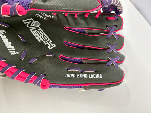 Vist Large View of Product Image Which is Used Franklin MESH TEK BB/SB Glove RH Throw Grey 9 1/2"