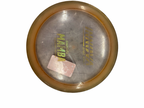 Vist Large View of Product Image Which is Used Innova MAMBA Disc Golf Driver Orange