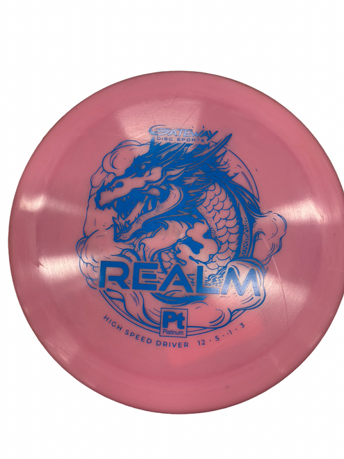 Vist Large View of Product Image Which is Used Gateway REALM Disc Golf Driver Pink