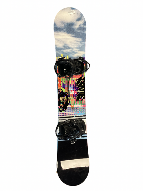 Vist Large View of Product Image Which is Sims PRISTINE 151CM Mens Board/Bindings Black 151 cm