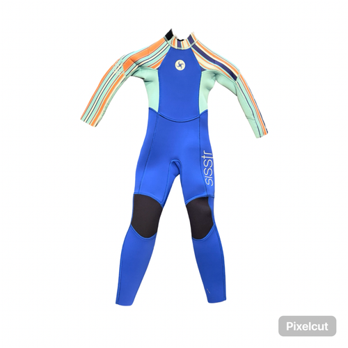 Vist Large View of Product Image Which is Used Sisstr Junior Full Suit Navy Blue SZ 3-4