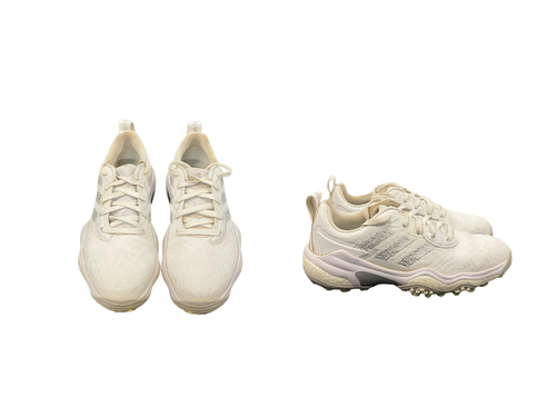 Vist Large View of Product Image Which is Used Adidas LIGHTSTRIKE BOOST Womens Golf Shoes White Senior 8