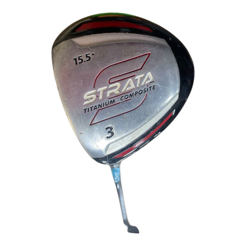Vist Large View of Product Image Which is Used Strata TITANIUM COMPOSITE Mens Fairway Wood LH 3 Wood