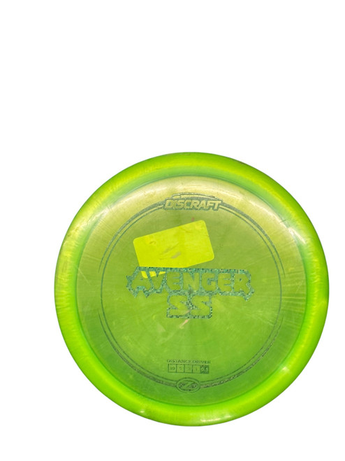 Vist Large View of Product Image Which is Used Discraft AVENGER SS Disc Golf Driver Green
