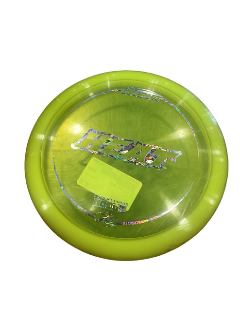 Vist Large View of Product Image Which is Used Discraft HEAT Disc Golf Driver Yellow 167g