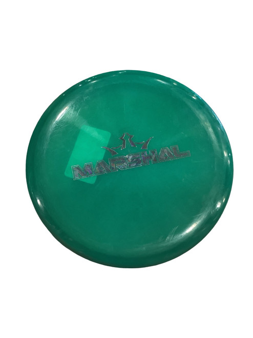 Vist Large View of Product Image Which is Used Dynamic Discs MARSHAL Disc Golf Mid Range Green 175g