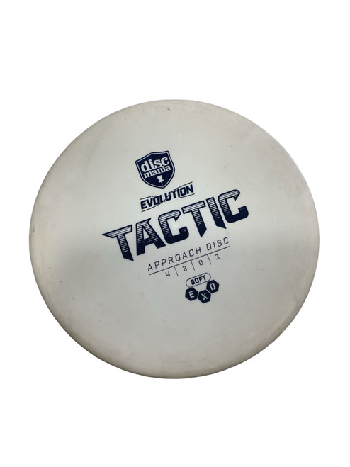 Vist Large View of Product Image Which is Used Discmania TACTIC EVOLUTION Disc Golf Mid Range White 174g