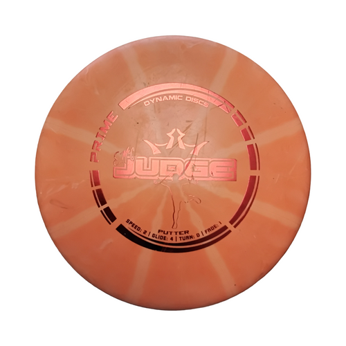 Vist Large View of Product Image Which is Used Dynamic Discs JUDGE Disc Golf Putter Orange 176g