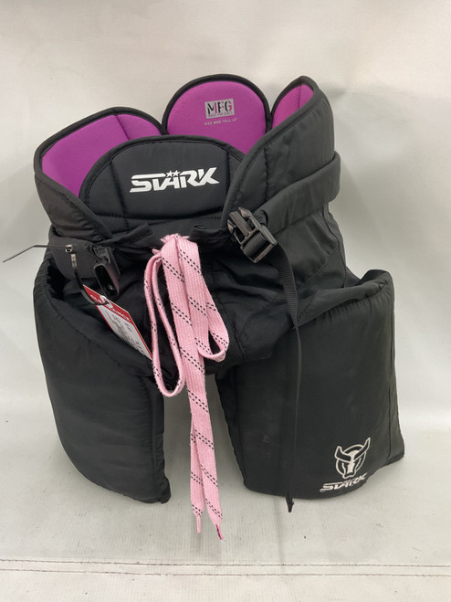 Vist Large View of Product Image Which is Used STARK MADE FOR GIRLS HOCKEY PANTS Senior Pant Black MD Tall