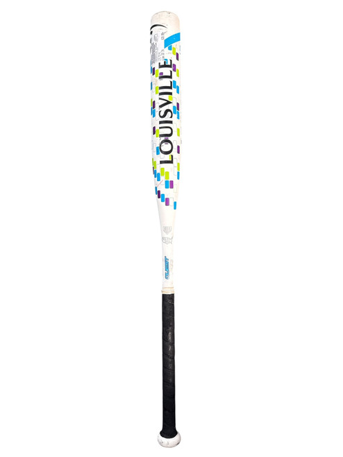 Vist Large View of Product Image Which is USED LOUISVILLE SLUGGER QUEST 30/18 -12 FASTPITCH SOFTBALL BAT