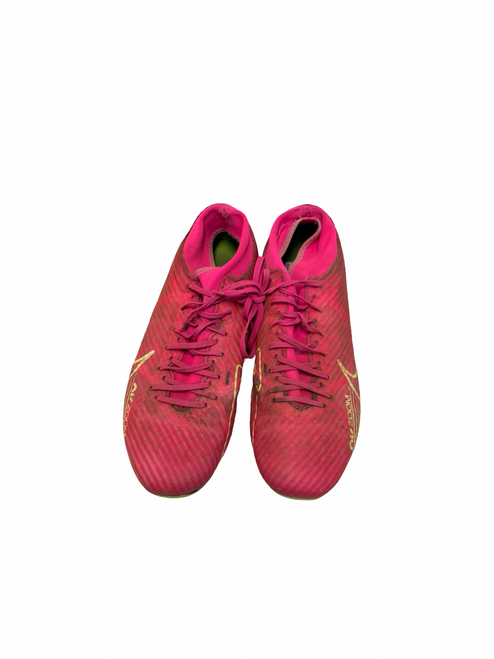 Vist Large View of Product Image Which is Used Nike MERCURIAL VAPOR 15 ACADEMY TF LUMINOUS DJ5621-605 Soccer Turf Shoes Pink Junior 04