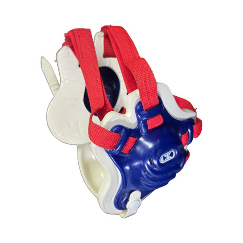 Vist Large View of Product Image Which is Used CK HEADGEAR Wrestling Headgear Navy Blue