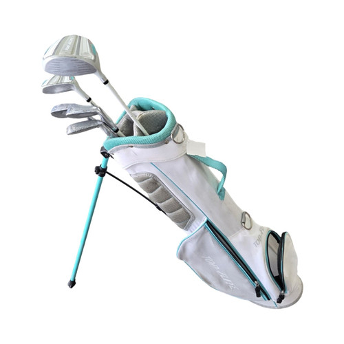 Vist Large View of Product Image Which is Used Top Flite JUNIOR LH SET TEAL Jr Package Set LH Grey 5 Piece