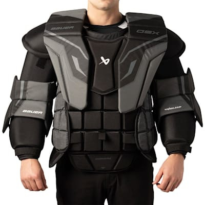 Vist Large View of Product Image Which is New BAUER S26 GSX SR SMALL CHEST PROTECTOR