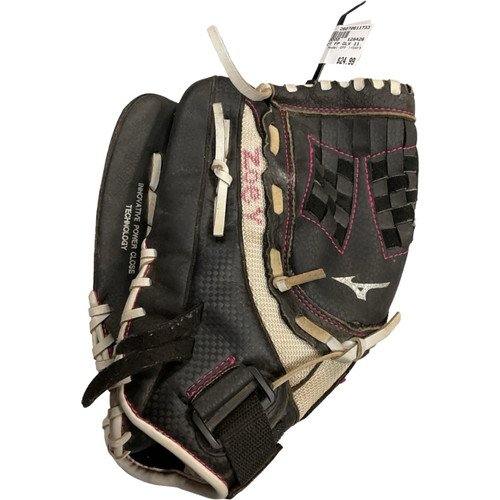 Vist Large View of Product Image Which is Used Mizuno GPP 1155F3 BB/SB Glove LH Throw White 11 1/2"