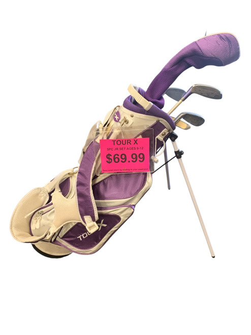 Vist Large View of Product Image Which is Used TOUR X Jr Package Set RH Purple 5 Piece