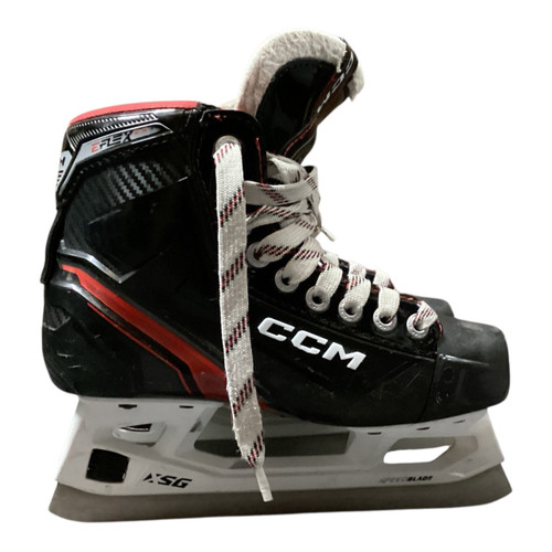 Vist Large View of Product Image Which is Used CCM EFLEX 6.5 Junior Goalie Skate Junior 03
