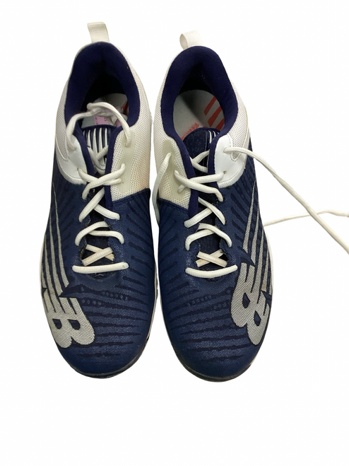 Vist Large View of Product Image Which is Used New Balance CLEATS BB/SB Cleats Navy Blue Senior 10