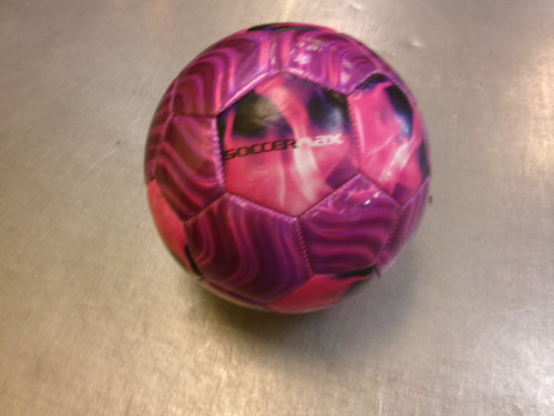 Vist Large View of Product Image Which is Used SOCCER MAX All Size Soccer Ball Pink 4