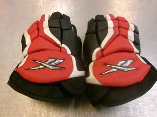 Vist Large View of Product Image Which is Used Reebok 6K Senior Gloves Red 14"