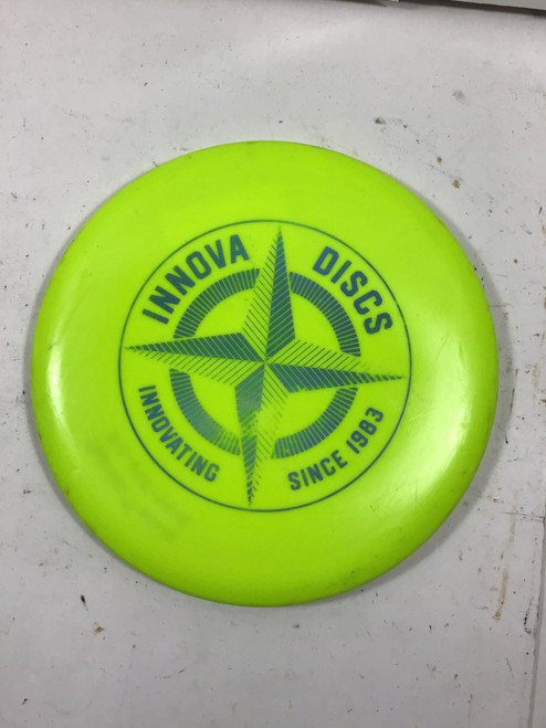 Vist Large View of Product Image Which is Used Innova STAR JAY Disc Golf Mid Range Yellow 180g