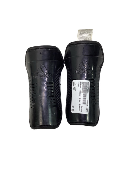 Vist Large View of Product Image Which is Used Adidas Soccer Shin Guards Junior Black SM